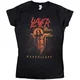 Slayer Repentless Crucifix Black M Ženske Majica