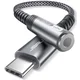 JSAUX DAC Audio USB-C na Mini Jack 3,5 mm ženski AUX adapter kabel