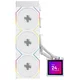 Vodno hlajenje Lian-Li HydroShift II LCD-S 360TL - 360mm RGB bela (WASE-999)
