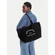 Karl Lagerfeld  K/RSG CANVAS SHOPPER  Črna