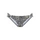 LASCANA Bikini hlačke črna/bela