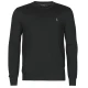 POLO RALPH LAUREN Majica z dolgimi rokavi SF CN PP-LONG SLEEVE-SWEATER, črna