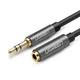 Ugreen Ugreen AUX podaljšek 3,5 mm mini jack, 1m - srebrn