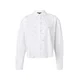 ARMANI EXCHANGE Bluza srebrna/transparentna/bela