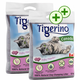 Tigerino Premium pijesak za mačke – miris trešnjina cvijeta – ljetno izdanje - 2 x 12 kg