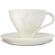 Julius Meinl Ivory Premium bela porcelanasta skodelica s krožničkom za kapučino 1 kos 180 ml