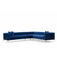 Atelier Del Sofa Ugaona sofa Como levo - tamnoplava