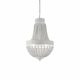 Ideal Lux - Luster na lancu MONET 5xE14/40W/230V prečnik 40 cm konoplja/bela