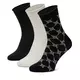 Nogavice NINE WEST BR_NW_01_Z_SS25 (3 PACK) WHITE Črna
