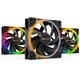 BE QUIET! LIGHT WINGS (BL076) triple pack RGB 120mm 4-pin PWM ventilator
