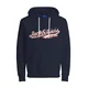 JACK & JONES Majica Mel nočno modra / roza / rdeča / bela