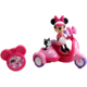 Motorka s prívesom na diaľkové ovládanie IRC Minnie Scooter Jada ružová dĺžka 19 cm J3074002
