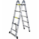 BISONTE STR3032 Teleskopska lestev, 87-320cm, 2x5 stopnic