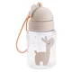 Done by Deer steklenička s slamico, 280 ml celebration sand