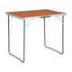 Den Zložljiva miza za kampiranje s kovinskim okvirjem 80x60 cm