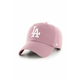 Bombažna bejzbolska kapa 47 brand MLB Los Angeles Dodgers roza barva, B-NLRGW12GWS-QC