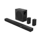 Hisense Soundbar sa subwooferom AX5100Q, Dolby Atoms, Crni