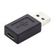 Redukcija USB, (3.0), USB A moški - USB C ženski, črna, plastična vrečka, 5 Gb/s