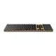 GENIUS SlimStar 7250BT AI Pine Wood US wireless tastatura