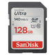 SanDisk Ultra 128GB SDXC spominska kartica 140MB/s