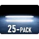 V-TAC LED cev visoke svetlosti T8, 15W, 2250lm, CREE CHIP, NANO plastika, 150cm/25-PACK! Barva světla: Hladna bela