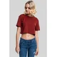 Womens short oversized rust t-shirt