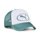 PUMA Essentials Trucker Cap, Accessories, Emerald Ice/White, OSFA