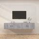 Zidni TV ormarići 2 kom boja sivog hrasta sonome 100x34,5x40 cm