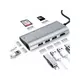 Linkom Adapter-konvertor TIP C na HDMI+3xUSB3.0+SD/MICRO SD+RJ45+TIP C