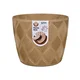 Pokrov za cvetlični lonec PETIT ECO FLOW WOOD plastika d19x16cm