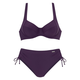 LASCANA Bikini, vijolična