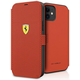 Ferrari FESPEFLBKP12SRE iPhone 12 mini 5,4 red book On Track Perforated (FER000434)