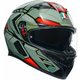 AGV K3 Decept Matt Black/Green/Red L Kaciga