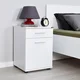 Lessentiel Maison Noćni ormarić 40x57x39cm Beli