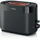 Bosch TAT2M123 Toster, Za 2 kriške hleba, Crni