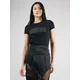 Guess Majica W5GI04 J1314 Črna Slim Fit