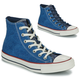 CONVERSE Visoke tenisice CHUCK TAYLOR ALL STAR, plavi traper / crvena / bijela