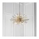 Endon 81935 - Zlatni luster na lancu 8xE14/40W/230V