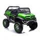 AUTONA Električni avto Mercedes Unimog 4x4 za otroke, zelen