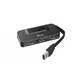 Trust adapter OILA 4 PORT USB 2.0 HUB crni