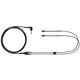 Kabel za slušalice Shure - EAC64BK, MMCX/3.5mm, 1,62m, crni