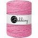 Bobbiny 3PLY Macramé Rope 5 mm 100 m Bubblegum Pink Vrvica