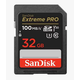 Sandisk SDHC 32 GB EXTREME PRO, 100/90 MB/s, UHS-I, U3, C10, V30