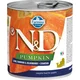 N&D PUMPKIN Pes cons. Jagnječje, buče in borovnice 285 g