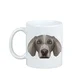 Artdog Weimaraner, Weimaraner - skodelica s fotografijo in napisom geometrijski pes Art-Dog
