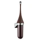 BARVNA stenska straniščna krtača, ABS, rjava - Rjava - 88x465x110 mm - MARPLAST - COLORED - 24 - Plastika - Ščetka za stranišče - Krožni - 88 - 465 - 110 - 14