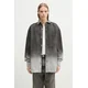 Jeans srajca Marcelo Burlon Gradient Denim Overshirt Black White