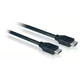 Video kabel HDMI moški - HDMI moški, HDMI 1.4 - High Speed z Ethernetom, 10 m, črn