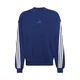 ADIDAS SPORTSWEAR Športna majica Kit 3-Stripes Sweatshirt Long encijan / bela