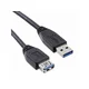 E-green 3.0 usb a - usb a m/f 1.8m produzni crni Kabl ( 19227 )